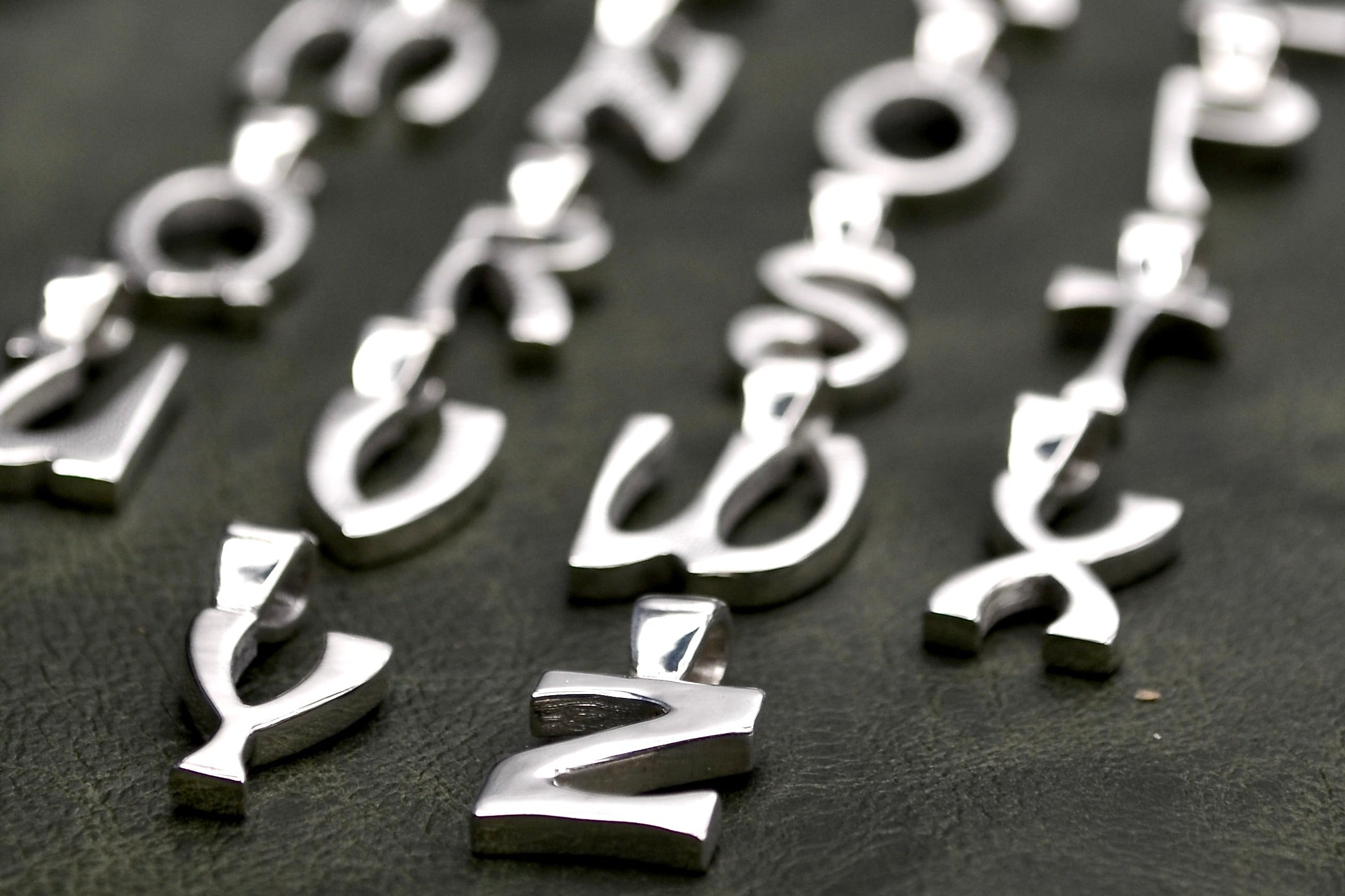Alphabet Charm