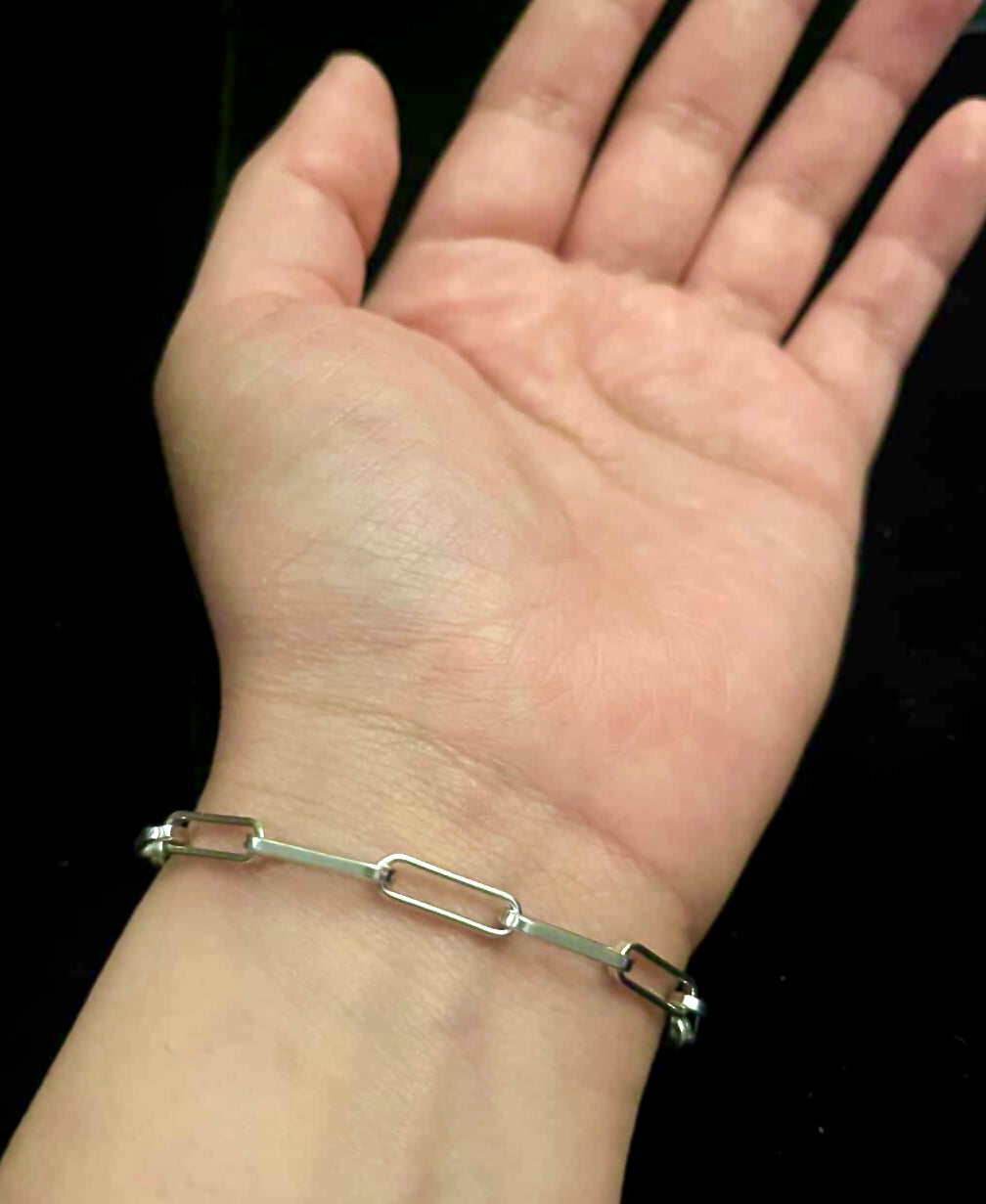 Paper clip Bracelet