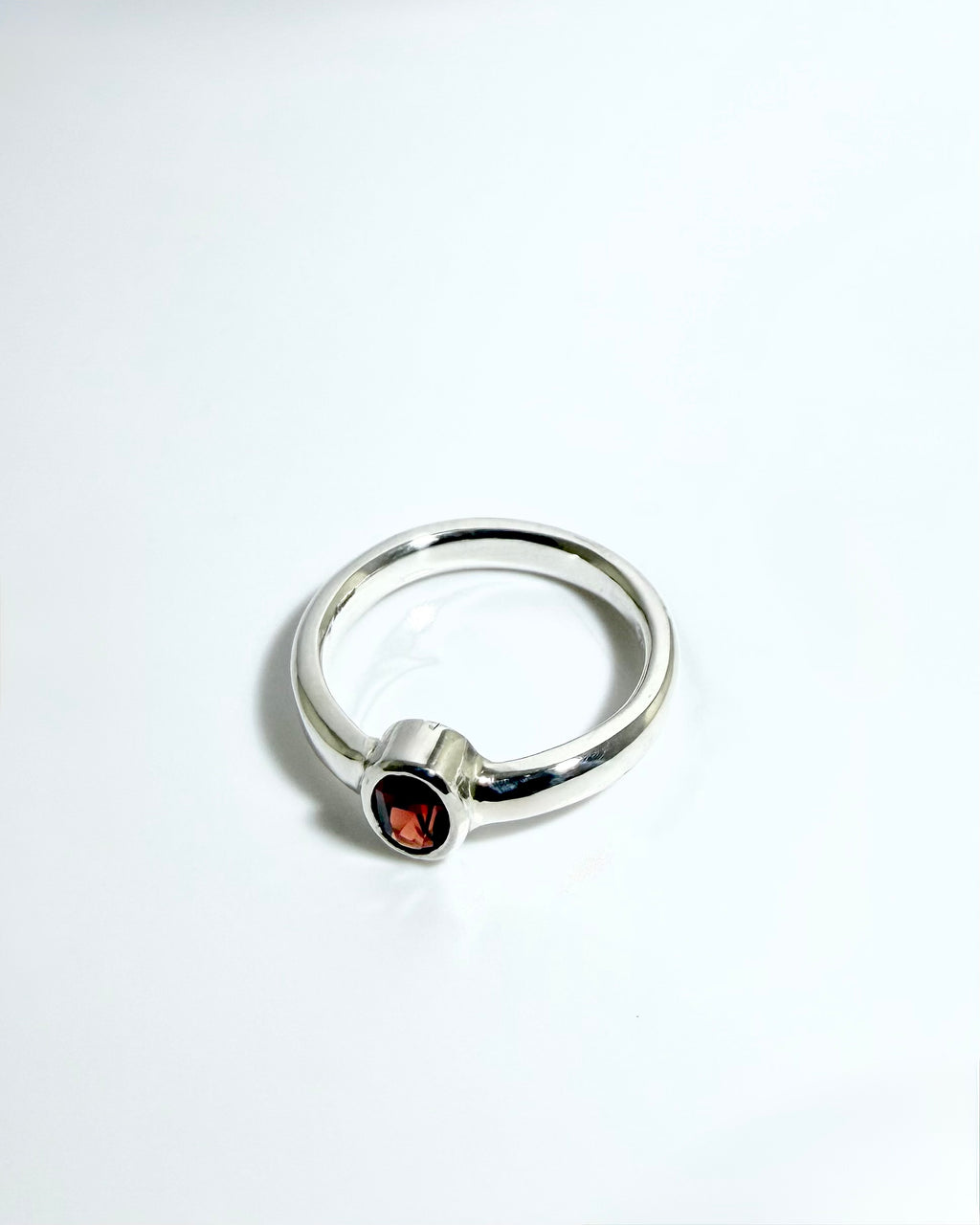 Oval Garnet Ring
