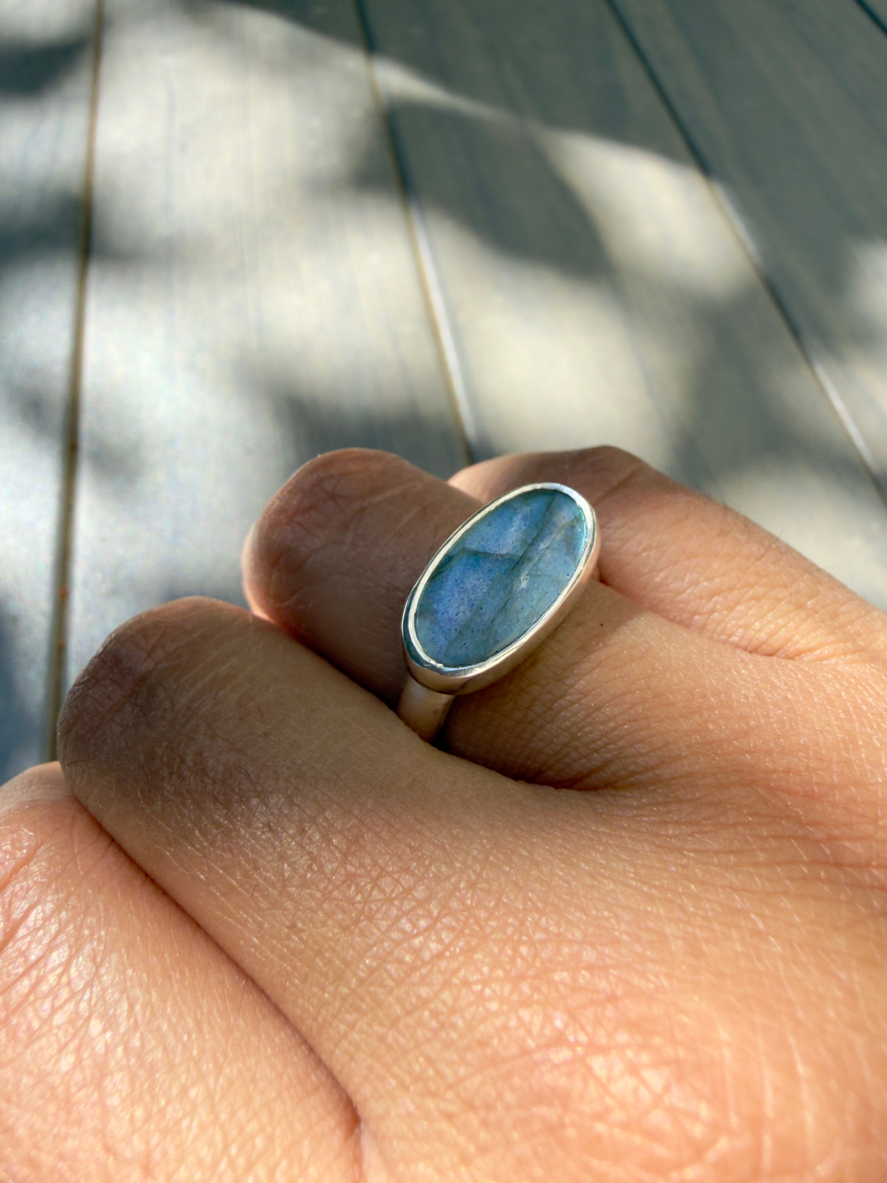 Labradorite Ring