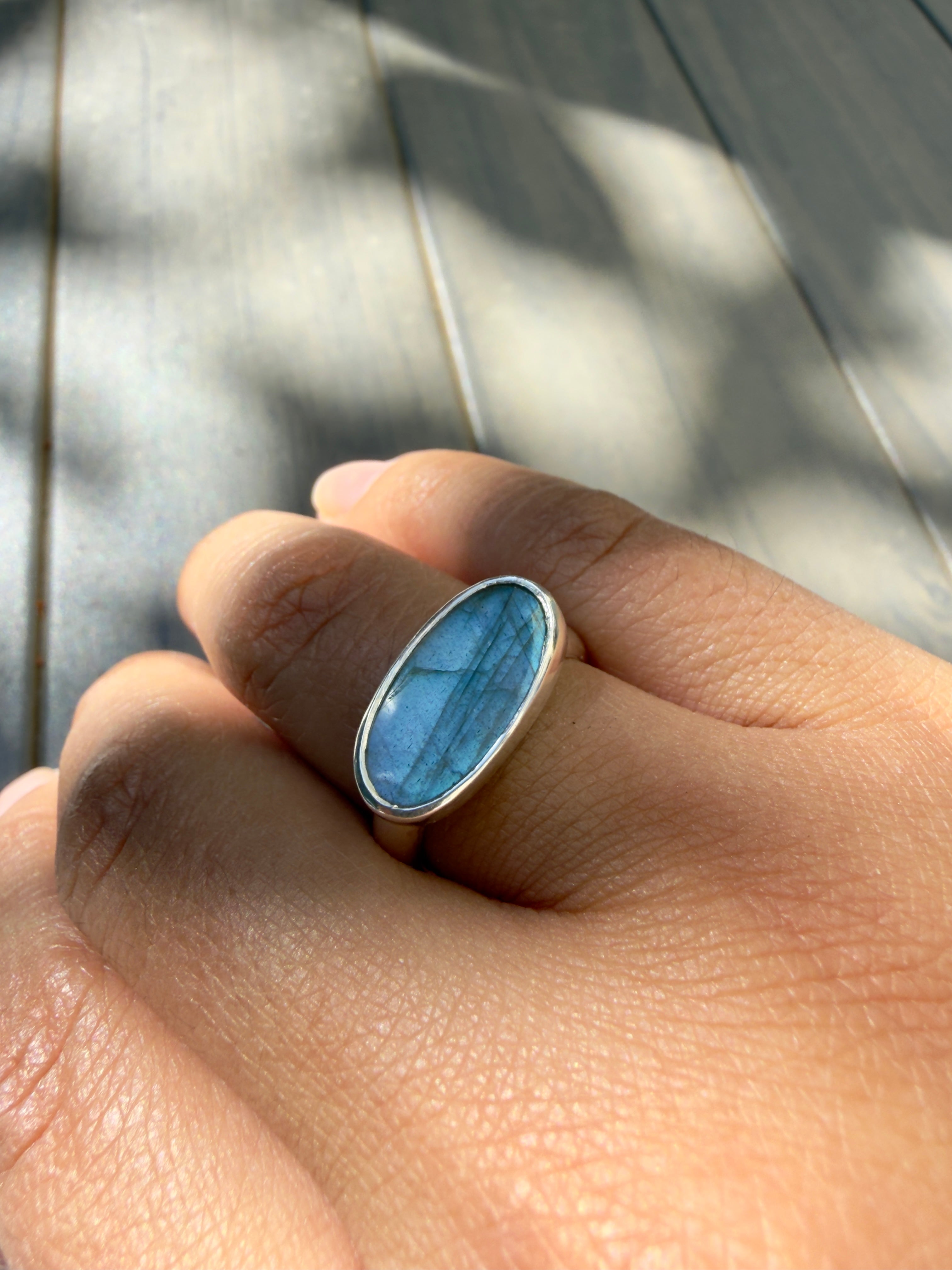 Labradorite Ring