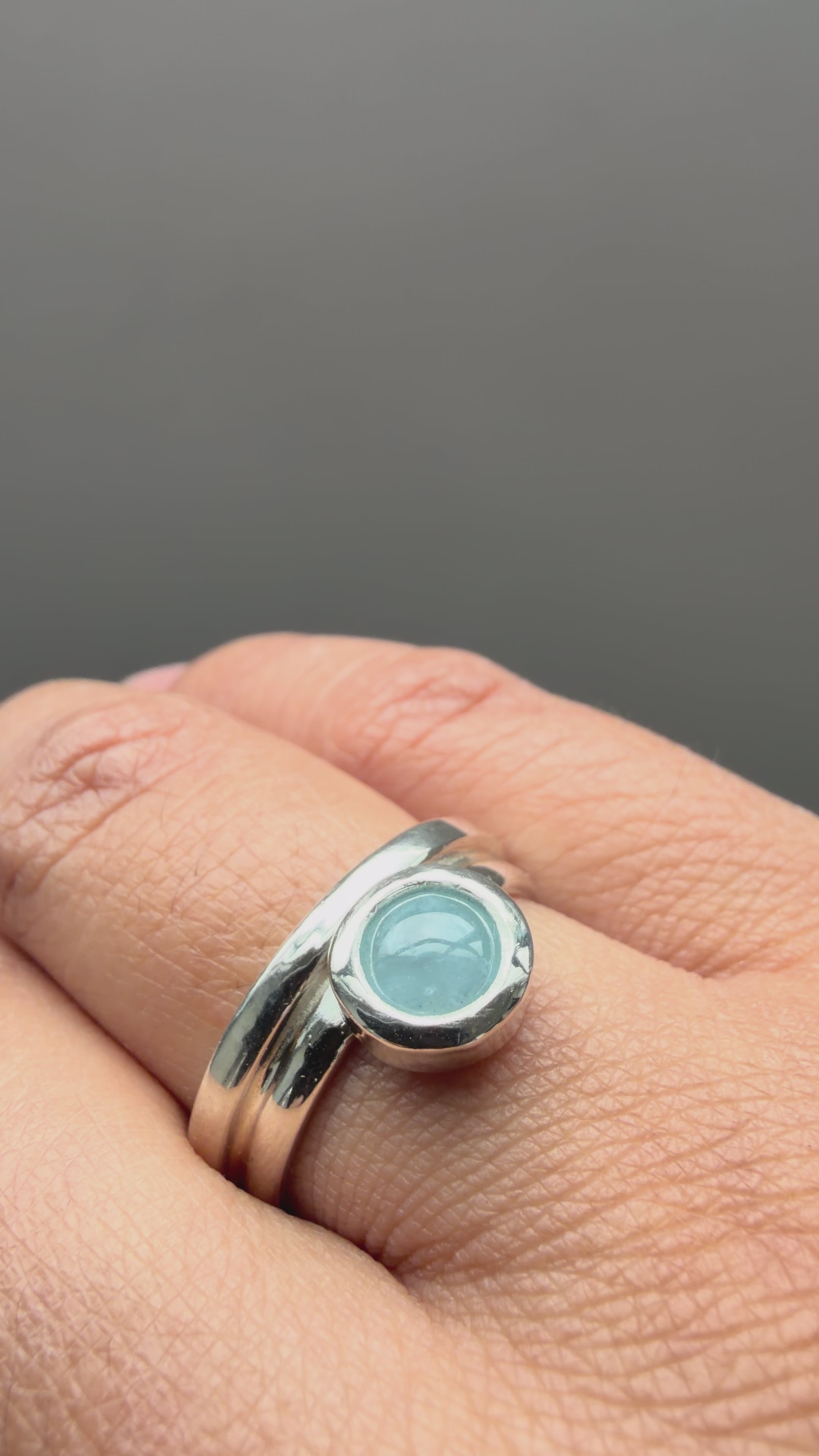 Aquamarine Ring