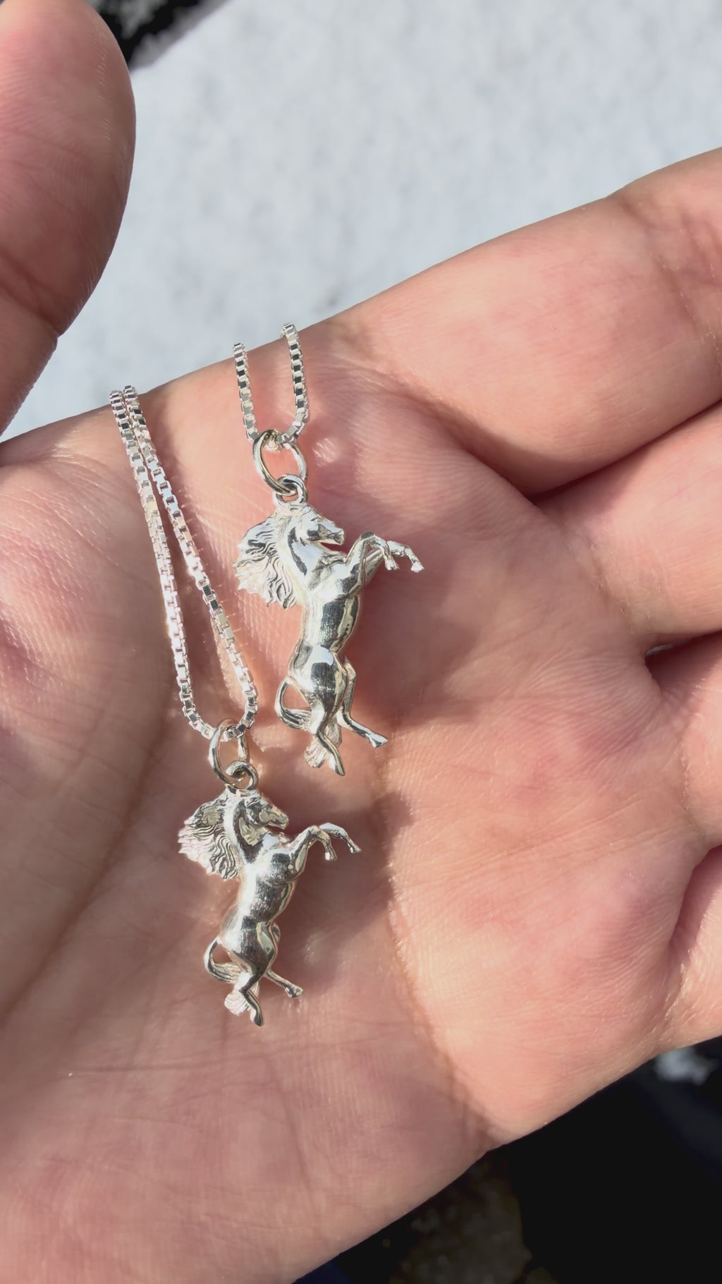 Fire Horse Necklace
